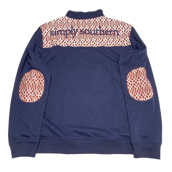 Simply Southern 1/2 Zip Pullover Sweatshirt - Picture 2 of 5
